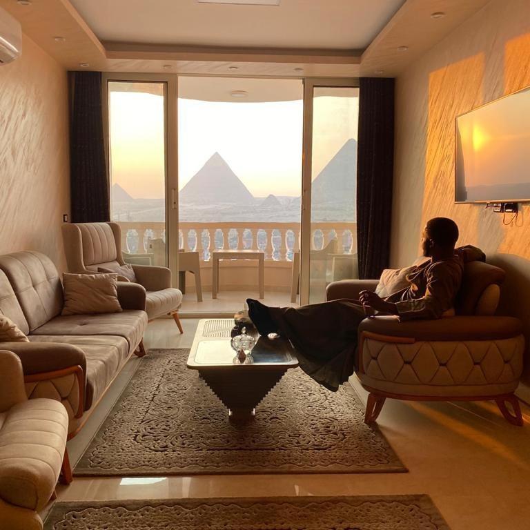 Hi Pyramids Apartment Cairo Exterior foto
